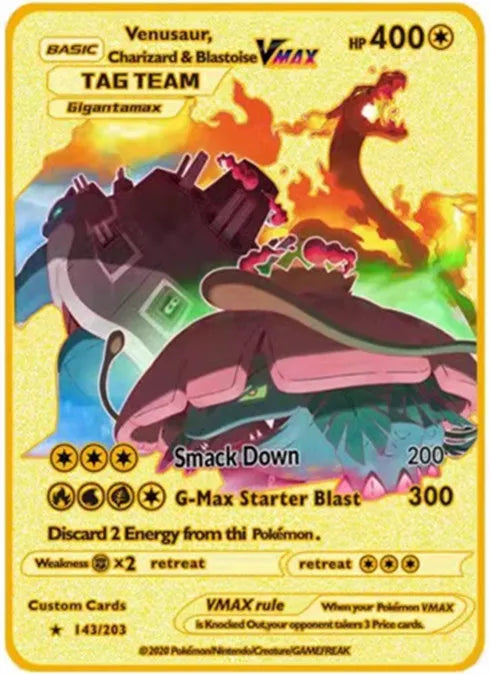 Pokémon English Metal Game Collection Cards - Image 6