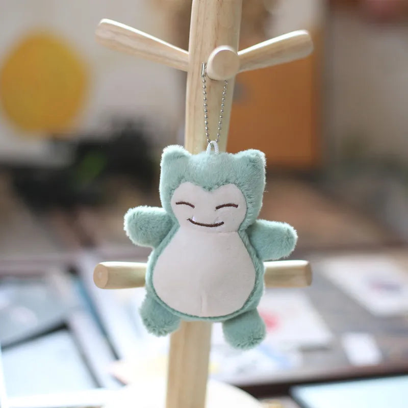 3PCS Pokémon Snorlax Plush Keychains - Image 4