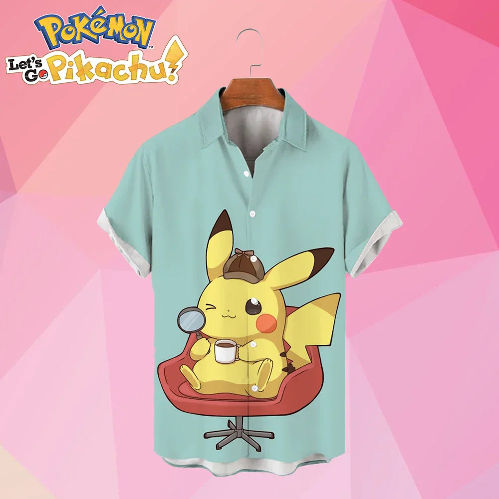 Pokémon Pikachu Hawaiian Shirt Collection - Image 8
