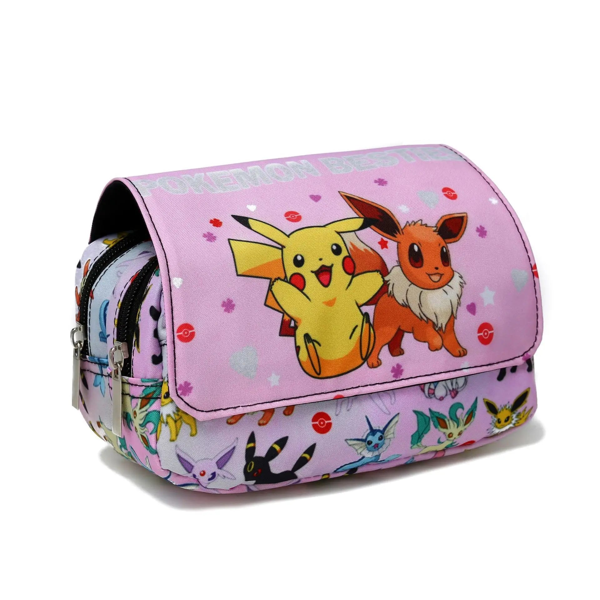 Pokémon Cartoon Large Capacity Pencil Case - Image 8
