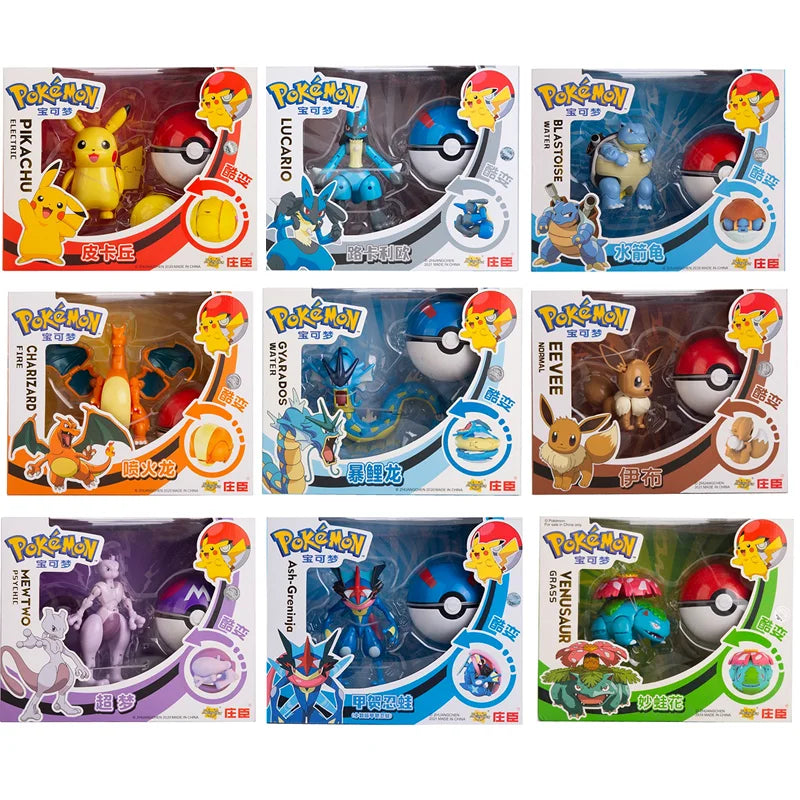 Pokémon Deformable Action Figures